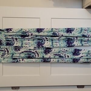 Palazzo Pants Tie-Dye Patterned